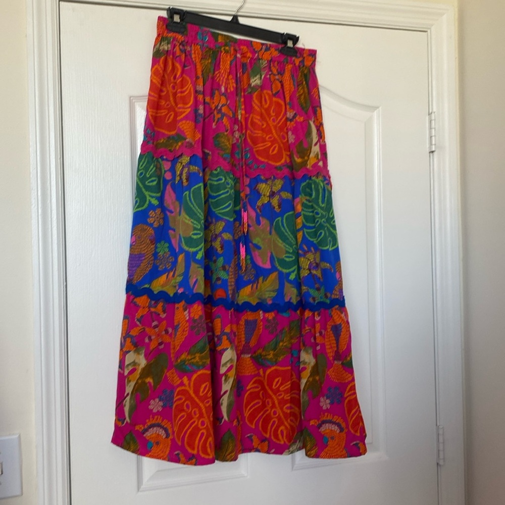 Colorful Floral Women's Skirt